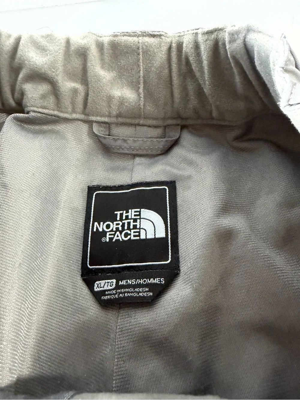 The North Face Hyvent Gray Cargo Ski Snowboard Pants Mens XL 40x33